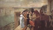 Edgar Degas Semiramis Building Babylon (mk06) USA oil painting artist